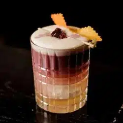 Continental Sour Cocktail on table