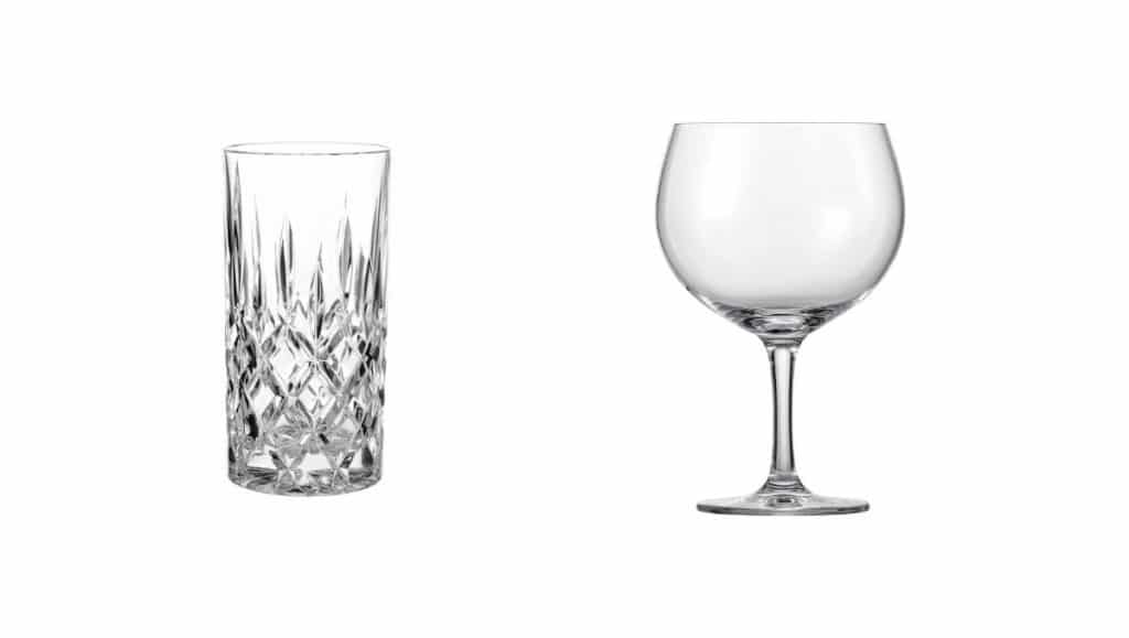 Glasses for Gin and Tonic
