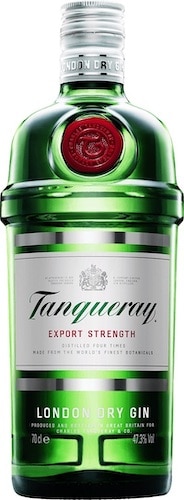 Tanqueray Gin bottle