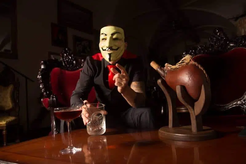 Anonymous Bar in Prague