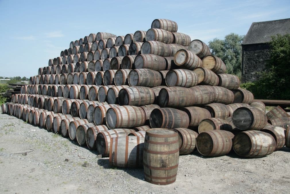 Whiskey Barrel aging