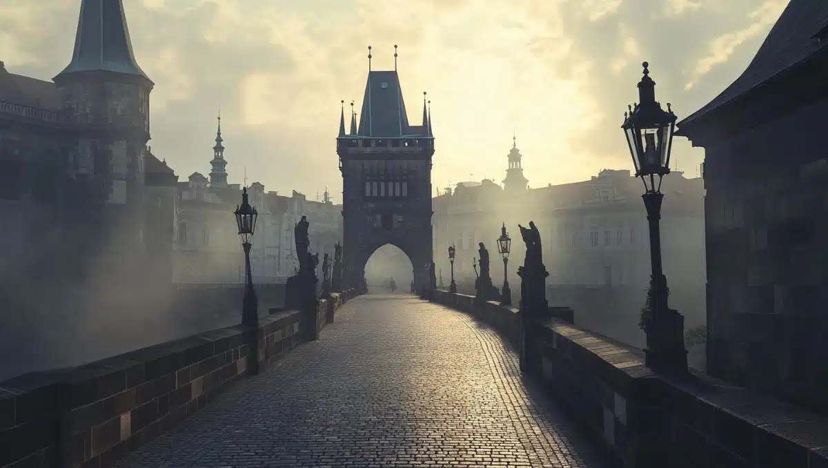 Charles Bridge in Prague for our post about Best Cocktail Bars Prague