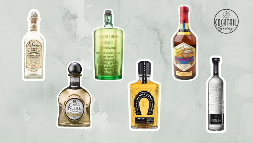 6 types of tequila