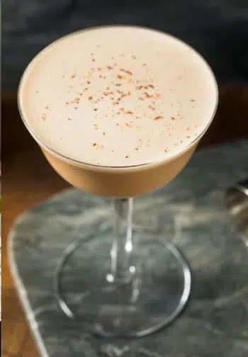 Porto Flip Brandy Cocktail