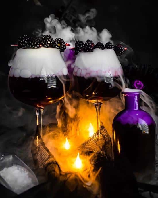 Vampira's Attic - spooky cocktail