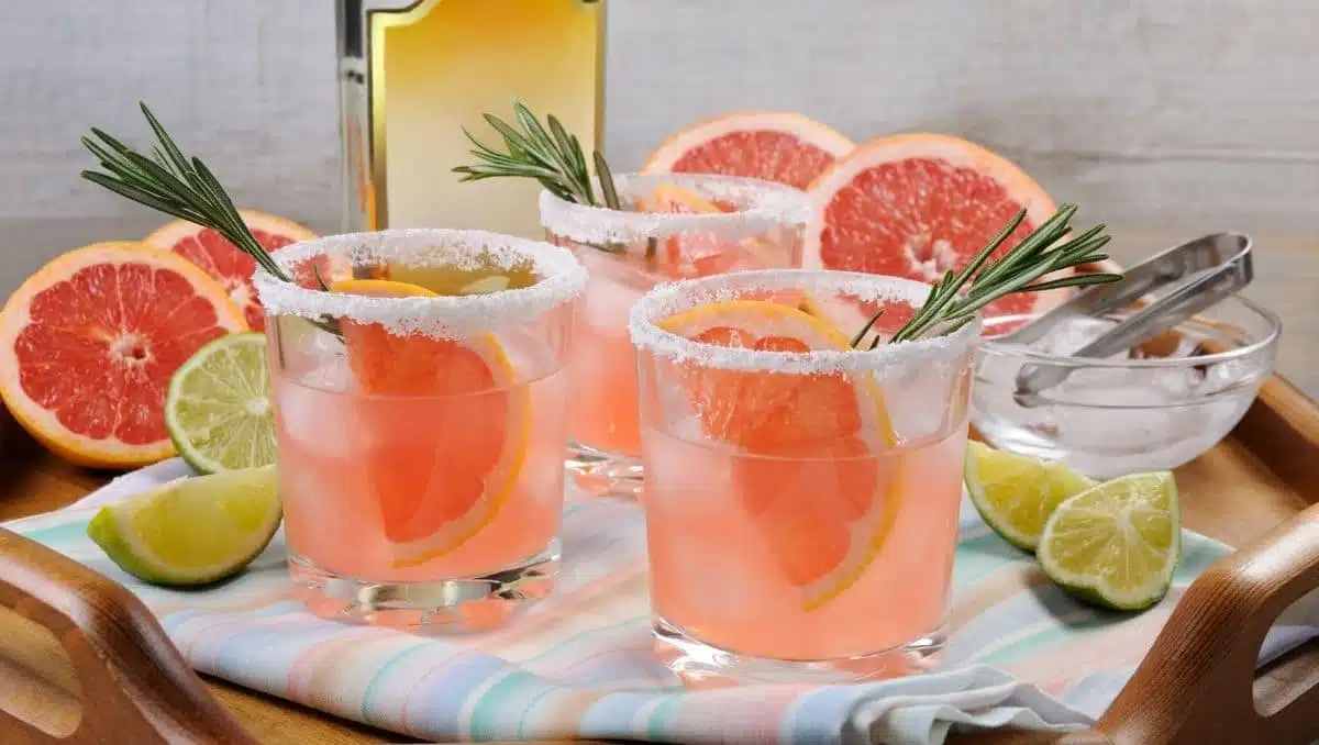 Paloma cocktail glasses
