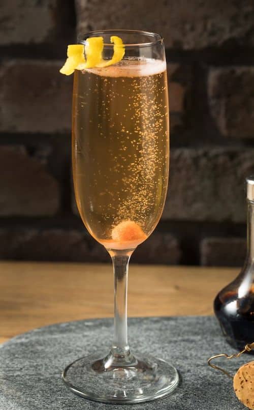 Champagne Cocktail with Cognac
