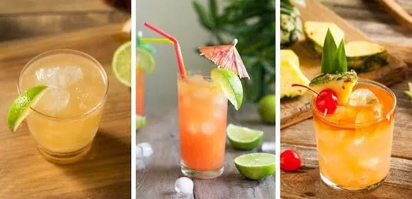 Holy Trinity of Tiki Cocktails