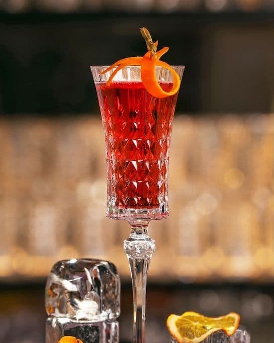 Kir Royale Champagne cocktail