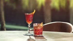 Negroni Sbagliato cocktails