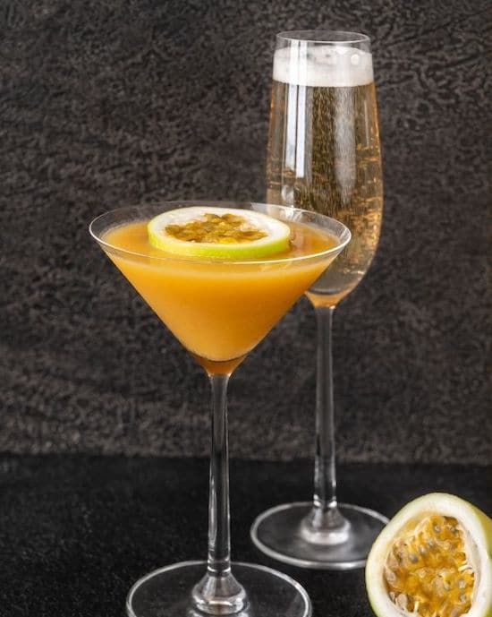 Porn Star Martini & Champagne