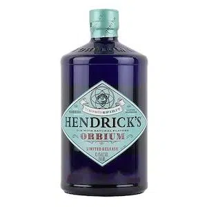 Hendrick's Orbium Gin bottle
