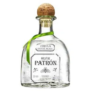 Patrón Silver Tequila bottle