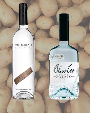 Vodka made from potatoes - Boyd and Blair - Blue Ice