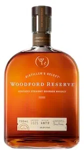 Woodford Reserve Bourbon bottle