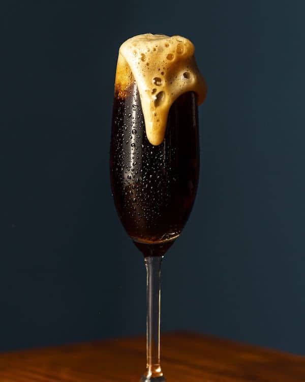 Black Velvet Guinness Champagne