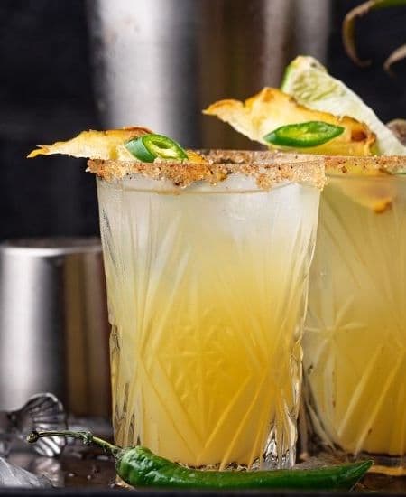 Mezcal Margarita cocktail