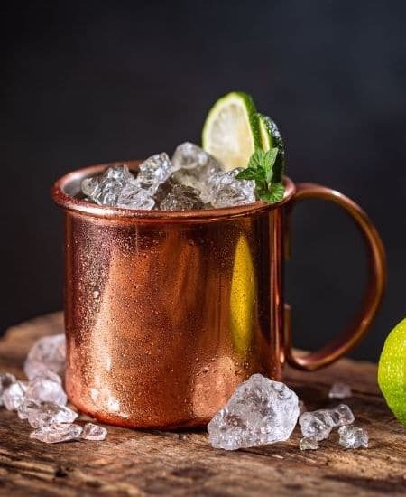 Mezcal Mule cocktail