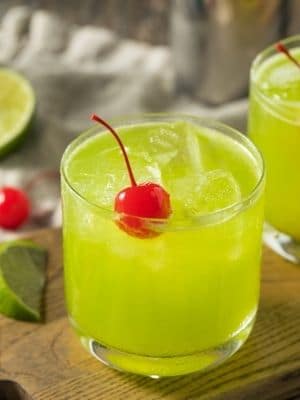 Midori Sour Easter Cocktail