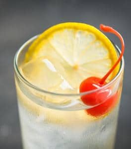 Collins Cocktail Garnish