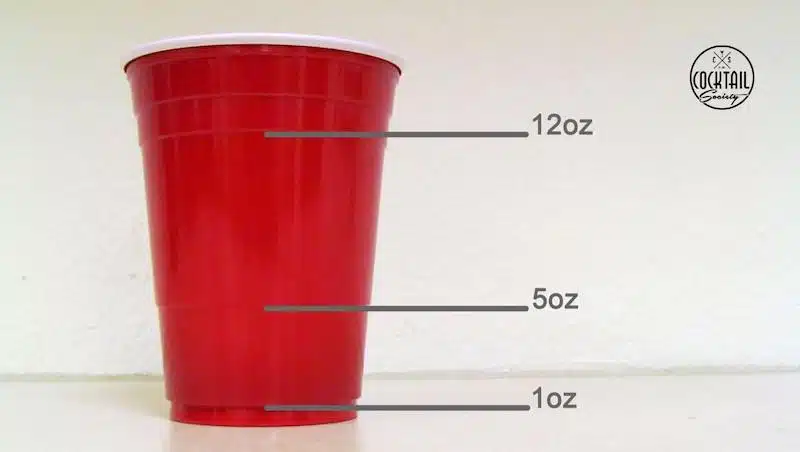 Red Solo cup measurements