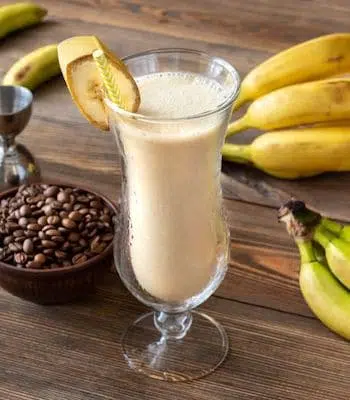 Dirty Banana made with DIY banana liqueur