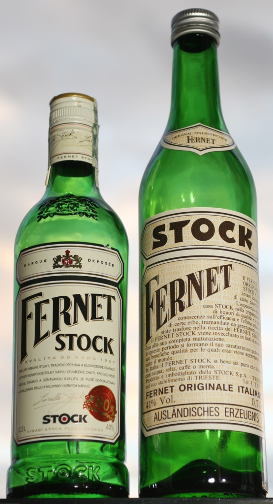 Old Fernet Stock bottles