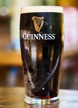 Irish car bomb - beer cocktail