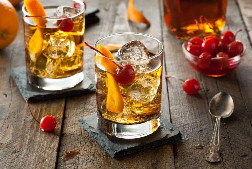 Scotch Old Fashioned cocktail