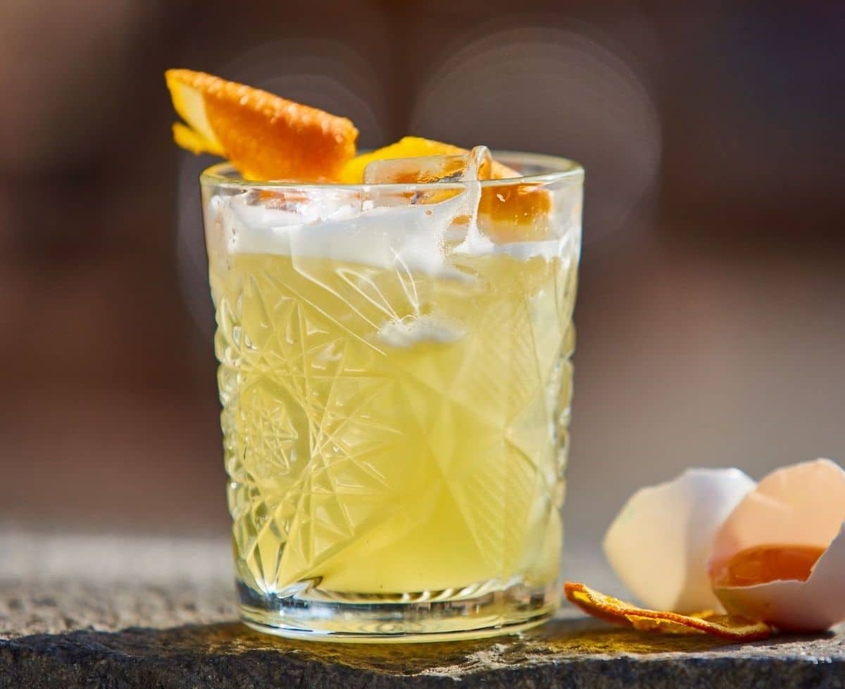 Scotch Sour Cocktail
