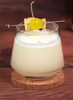 Yuzu Sour cocktail