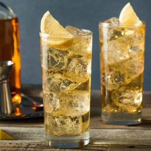 Japanese Highball made with Whisky & Soda water