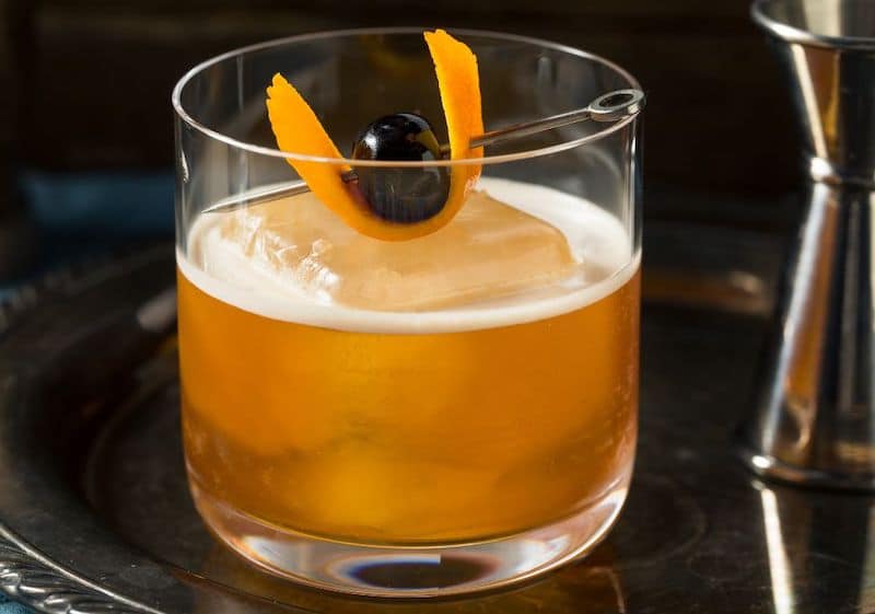 Rye Old Fashioned cocktail