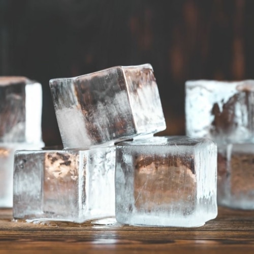 Types of ice in cocktails