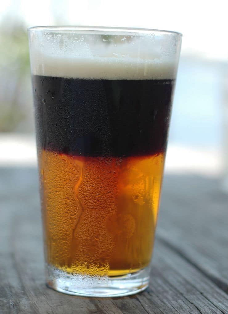 Black and Tan layers