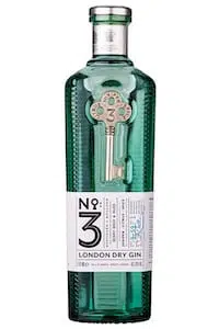 No.3 London Dry Gin bottle