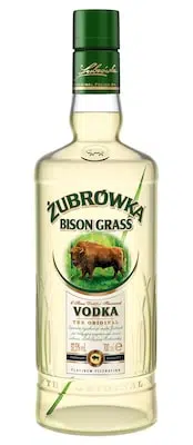Żubrówka Bison grass flavored Vodka from Poland