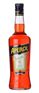Aperol liqueur bottle