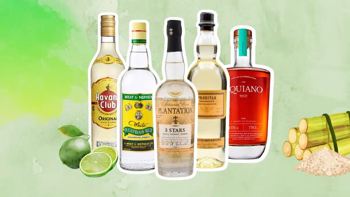 Best rum for Daiquiri with fresh lime and sugar