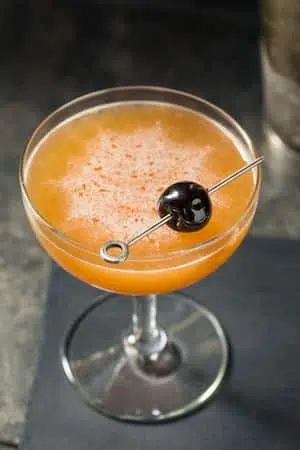 Blood and Sand Whiskey Cocktail