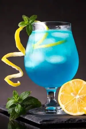 AMF Blue Tequila Cocktail