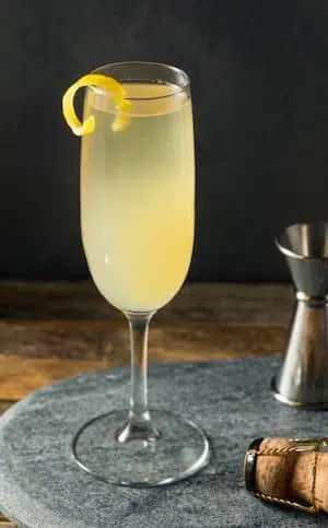 French 75 Gin Cocktail