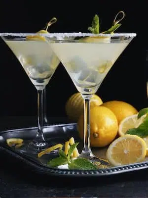 Lemon Drop Vodka Cocktail