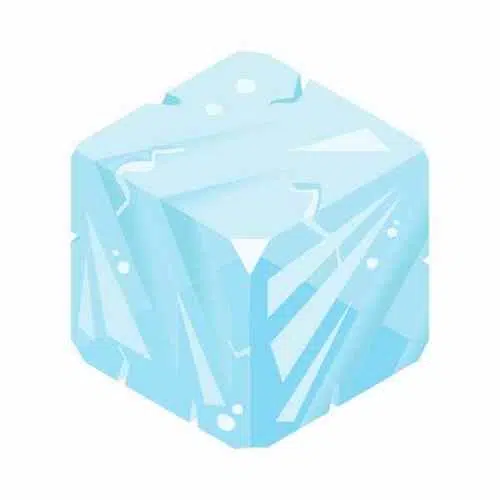 Bartending - clear ice cube