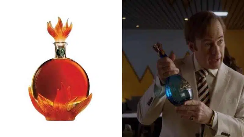Zafiro Añejo vs Hardy perfection Cognac bottle design