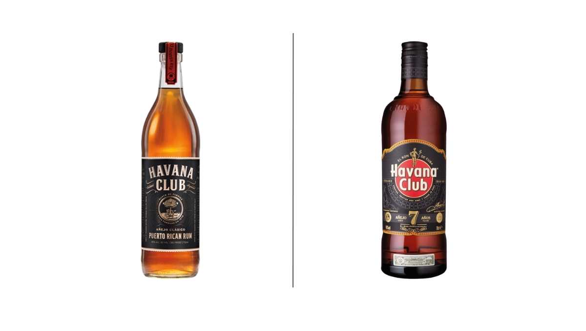 Havana Club Rum Puerto Rican vs Cuban version
