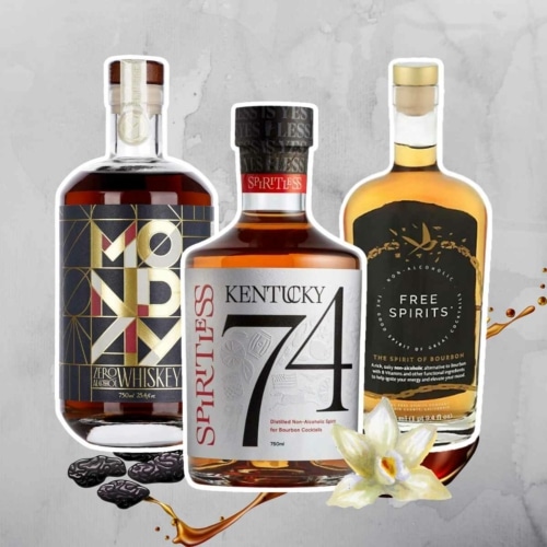 The 3 best non-alcoholic Bourbon bottles - Kentucky 74, Monday, and Spirit of Bourbon