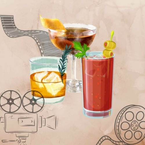 Cocktails in film and television