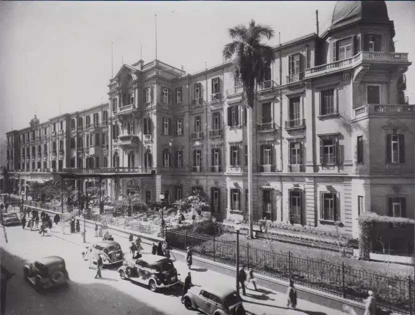 Shepheard's Hotel Cairo back in 1940s