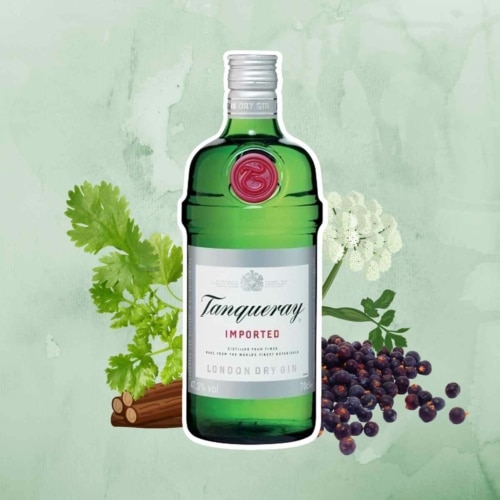 Tanqueray Gin - London Dry with four botanicals